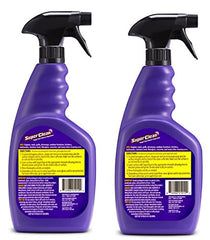 Two-pack of SuperClean 64oz bottles shown for bulk cleaning tasks