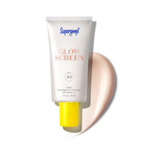 Supergoop! Glowscreen Dawn bottle with radiant, SPF 40-protected glow
