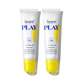Supergoop PLAY Lip Balm with Acai tube showing SPF 30 protection.