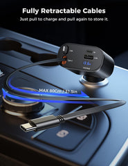 SUPERONE 69W fast charging powers multiple devices on the go