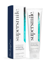 Supersmile Fluoride Free Original Mint toothpaste tube front view for fresh breath