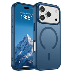 SUPFINE Magnetic iPhone 17 Pro case front view with MagSafe alignment for easy charging