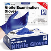 Supmedic nitrile exam gloves 4 mil for dependable barrier protection in daily tasks.