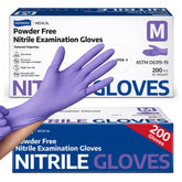 Supmedic Medical Soft Max nitrile gloves in box for exam and everyday tasks