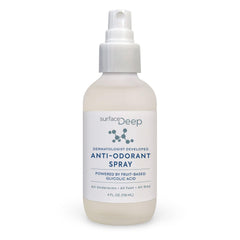 Surface Deep Anti-Odorant Spray bottle showing all-day odor control for everyday freshness