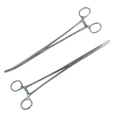 SURGICAL ONLINE straight Rochester Pean Hemostat 10in for secure tissue grasping.