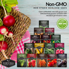 Survival Garden Seeds national pickling cucumber seed vault for crisp harvests.
