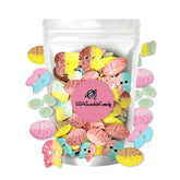 Susa Candy Bubs Swedish Candy Mix bag shows vegan gummies for easy snacking.