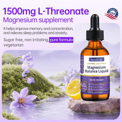 SustainWell Magnesium L-Threonate Drops pour demonstrates quick dosing for daily cognitive support.