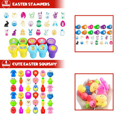 Suxkbo Easter eggs hunt gifts add excitement to hunts
