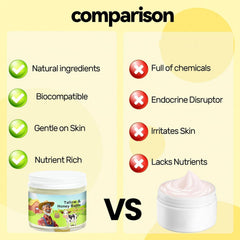 Applying SVPMECN balm to the face for gentle moisture