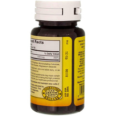 Swanson Folic Acid bottle pouring tablets for convenient daily intake