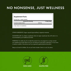 Swanson NAC bottle label close-up emphasizing dosage and quality testing.