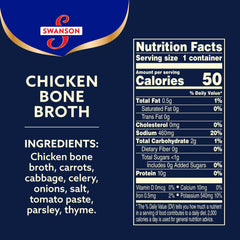 Swanson Sipping Chicken Bone Broth microwavable cup ready in 60 seconds