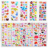 SWARKOL 1000+ stickers pack display, showing variety for crafts
