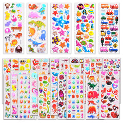 SWARKOL 1000+ stickers pack display, showing variety for crafts