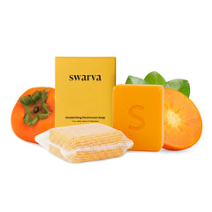 Swarva Japanese Persimmon Cleanser Bar bundle ready for daily odor control.