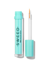 SWEED eyelash growth serum bottle shown for nightly lash routine enhancement