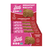 Sweet Loren's Cinnamon Sugar biscuits in a box for grab-and-go mornings