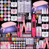 Sweet Trend acrylic kit box contents for at-home practice and beginner-friendly nail art