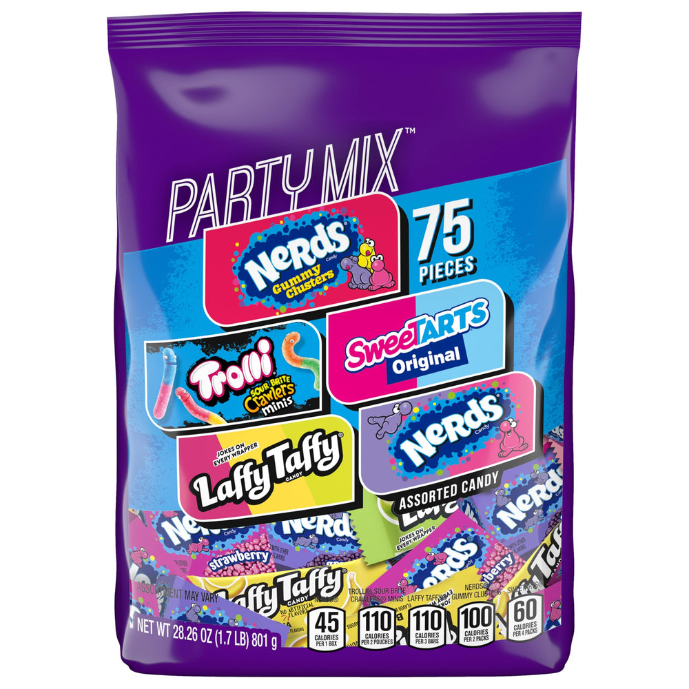 SweeTARTS Variety Party Mix bag front, ideal for party snacking and sharing.