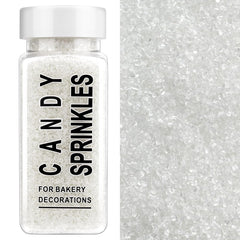 SweetGrove White Sanding Sugar bottle adds festive sparkle to desserts
