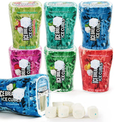 SWEETSIDE IceCubes variety pack front view for on-the-go refreshment.