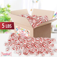 SWEETSIDE soft peppermint mints melt-in-mouth texture for quick refreshment.