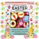 Sweetzo Easter Cut Rock Candy box front, ideal for gifting and Easter baskets.