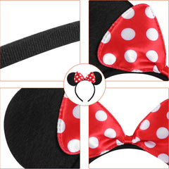 Swinnet cosplay mouse ears headband pack adds playful character to costumes.