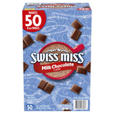 Swiss Miss milk chocolate cocoa packaging for display