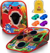 Swooc Dino Frenzy board ready for quick backyard play.