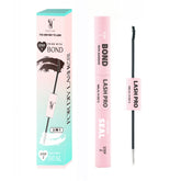 SY SHUYING Black Lash Bond & Seal close-up showing cluster adhesion for all-day wear