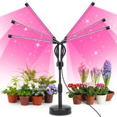 SYEIORAOM six-head grow light with full spectrum supports seedling germination
