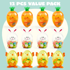 SYNCFUN Easter chick-shaped candy-filled egg shell for party favors