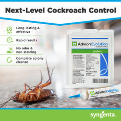 Syngenta Advion Evolution plunger for precise gel placement.