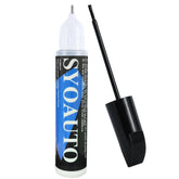 SYOAUTO black touch up paint cap showing sealed container for rust prevention