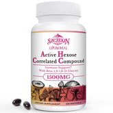 Szczekin 1500mg liposomal active hexose compound softgels shown for daily wellness potency