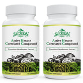 SZCZEKIN Active Hexose bottle with 180 vegan capsules for daily immune support.