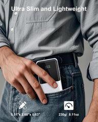 Szfakuer three-output and dual-input ports enabling simultaneous charging.