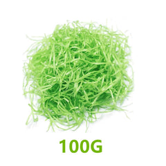 SZFYY Easter Grass crinkle texture cushions delicate eggs during transport