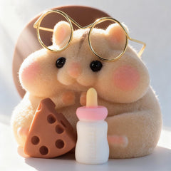 Taba handcrafted hamster toy texture shows artisanal charm for gift ready appeal