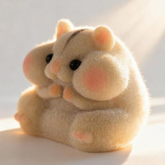 Taba realistic hamster toy eyes and fur invite lifelike playtime
