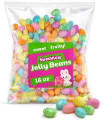 Taboom Easter speckled jelly beans add pastel color to baskets and buffets.