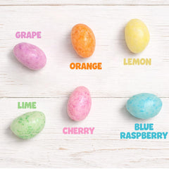 Taboom pastel speckled jelly beans showcase chewy centers for festive treats.