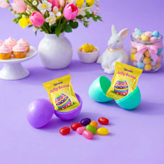 Bright spring colors from Taboom jelly beans for display.