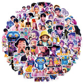 TaDadaPAO Demon Hunters stickers 60-pack with vibrant designs for durable use on kids' items