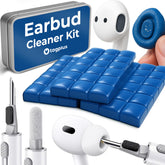 Tagplus airpod cleaner kit in a tin box for quick, all-in-one cleaning.