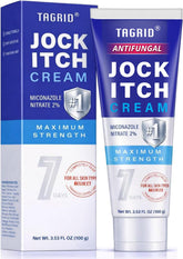 TAGRID Antifungal Cream bottle pours to start fast relief.
