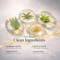 TAGRID tea tree oatmeal soap lather demonstrates refreshing cleanse after workouts.